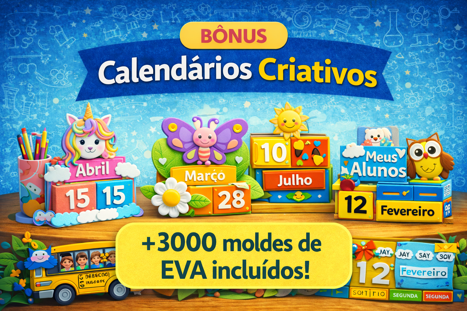 Calendários Criativos